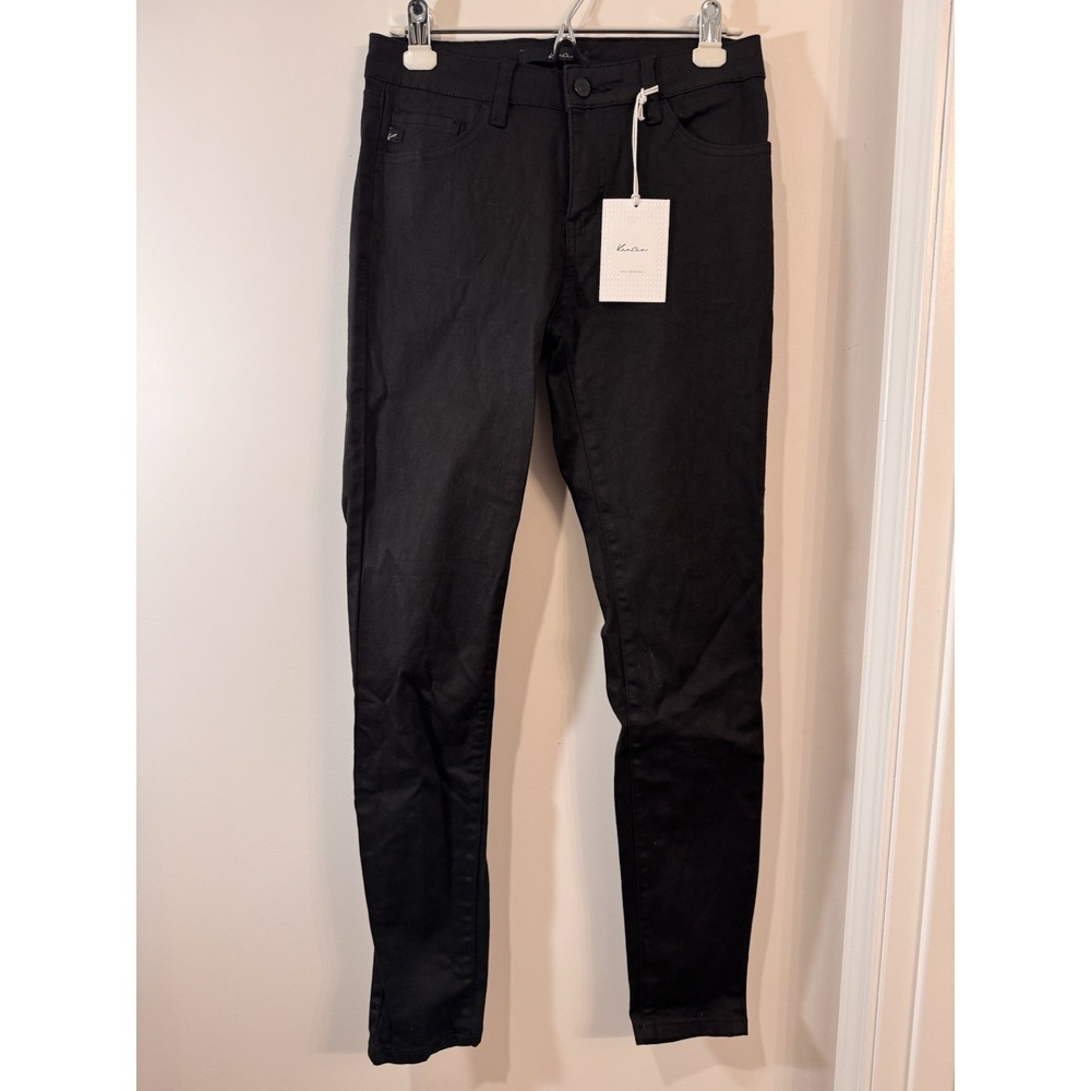 KanCan Jeans Women 7/27 Black Ankle Skinny Stretch Pants NWT